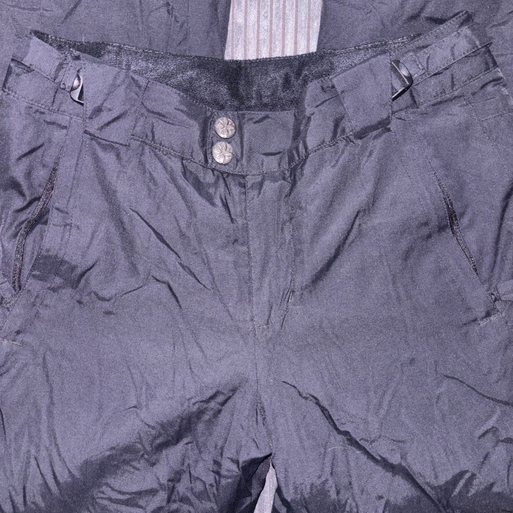 Columbia Youth Black Ski Pants Snowboard Winter Outdoor Trousers Size 14/16 - Picture 5 of 6